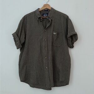 Vintage Dockers Short Sleeve Button Up Shirt